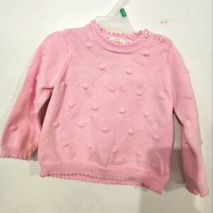 Pink Heart Sweater